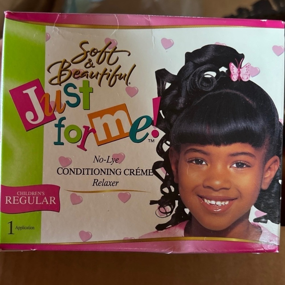Soft‎ & Beautiful Just for Me No-Lye Conditioning Creme Relaxer Childrens